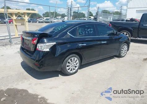 2015 Nissan Sentra Sv z USA, uszkodzony, nr VIN 3N1AB7AP3FL688707
